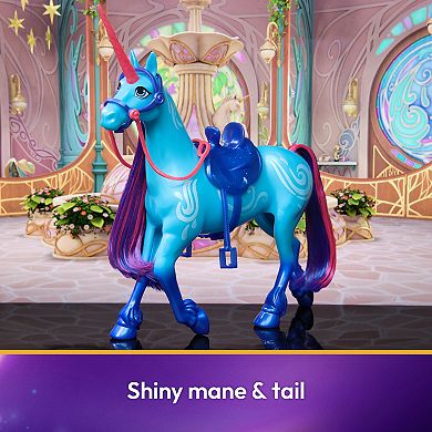 Unicorn Academy River Unicorn with Head Movement and Riding Accessories
