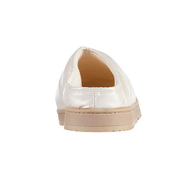 isotoner Mikaela Memory Foam Women's Indoor/Outdoor Puffer Clog Slippers