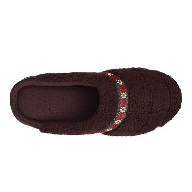 isotoner Clara Berber Memory Foam Women's Clog Slippers
