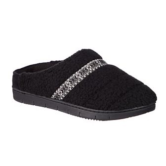 isotoner Clara Berber Memory Foam Women's Clog Slippers