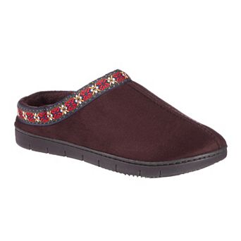 isotoner Clara Microsuede Memory Foam Women's Clog Slippers