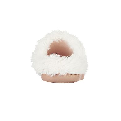 isotoner Louise Quilted Chevron Velour Women's Clog Slippers