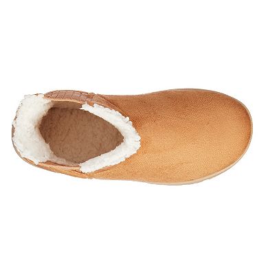 isotoner Wylder Microsuede Memory Foam Women's Indoor/Outdoor Boot Slippers