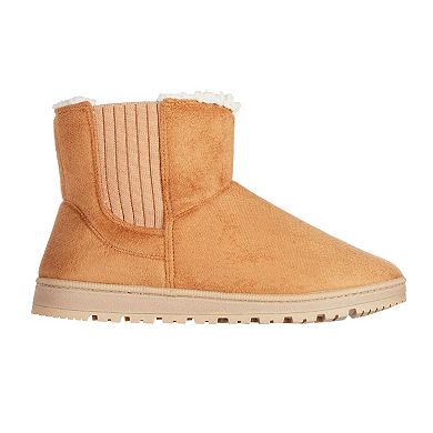 isotoner Wylder Microsuede Memory Foam Women's Indoor/Outdoor Boot Slippers