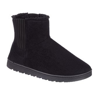 isotoner Wylder Microsuede Memory Foam Women's Indoor/Outdoor Boot Slippers