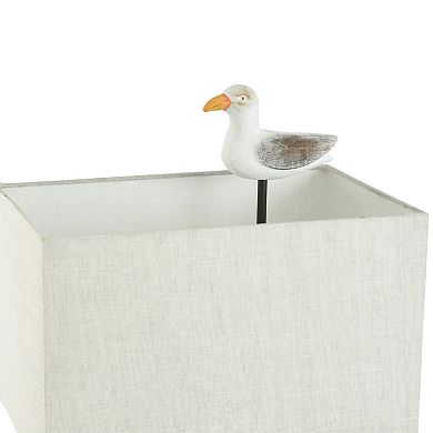 Piper Shore Table Lamp with Oatmeal Lamp Shade