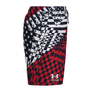 Boys 8-20 Under Armour Flag Impression Swimsuit