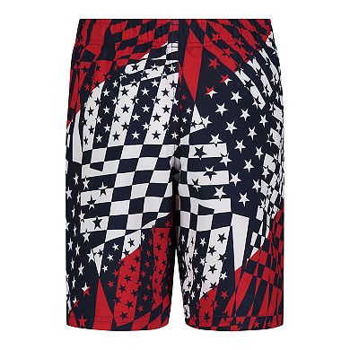 Boys 8-20 Under Armour Flag Impression Swimsuit