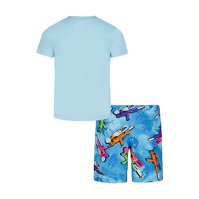 Boys 4-7 Under Armour Classic Soaker Rashguard & Swimsuit Set