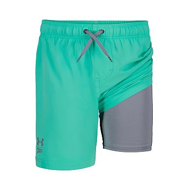 Boys 8-20 Under Armour Print When Wet Compression Swimsuit