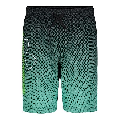 Boys 8-20 Under Armour Textured Logo Swimsuit