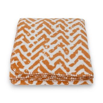 Discover Europe Chevron Cotton Blend Throw