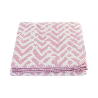 Discover Europe Chevron Cotton Blend Throw