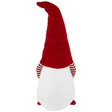 Northlight Red and White "Hands in Pocket" Christmas Gnome Decoration
