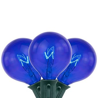 Northlight 9-ft. Blue Globe Christmas Patio Lights