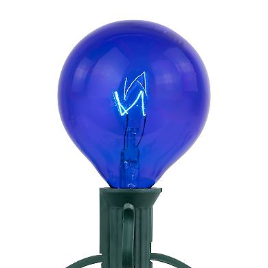 Northlight 9-ft. Blue Globe Christmas Patio Lights