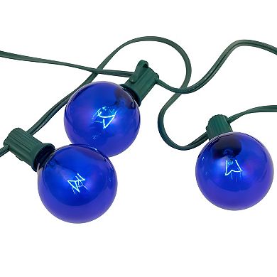 Northlight 9-ft. Blue Globe Christmas Patio Lights