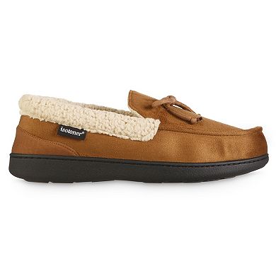 isotoner Gel Infused Memory Foam Vincent Men's Moccasin Slippers