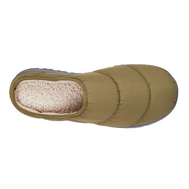 isotoner Rhys Cooling Memory Foam Men's Puffer Clog Slippers