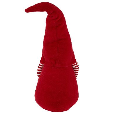 Northlight 20-in. Red and White "Hands in Pocket" Boy Christmas Gnome Decoration