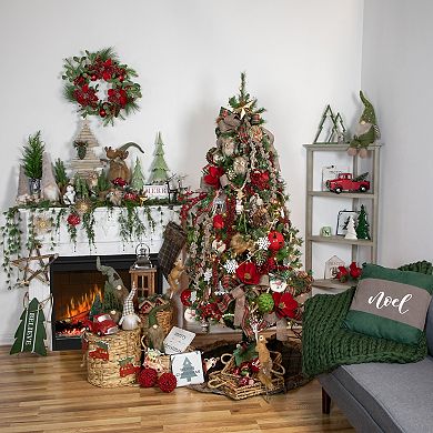Northlight 18.5-in. Artificial Cypress Unlit Christmas Tree