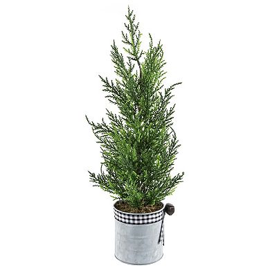 Northlight 18.5-in. Artificial Cypress Unlit Christmas Tree