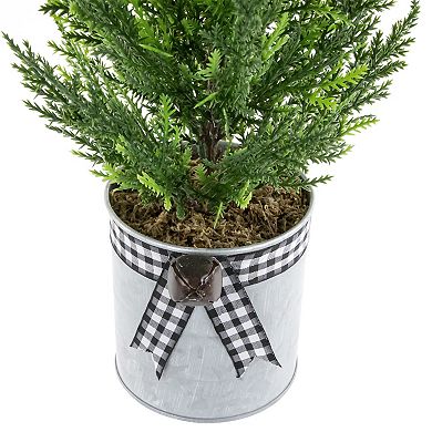 Northlight 18.5-in. Artificial Cypress Unlit Christmas Tree