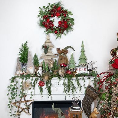 Northlight 18.5-in. Artificial Cypress Unlit Christmas Tree