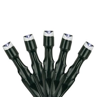 Northlight 870-Count Pure White LED Solar Power Mini Christmas Light Set