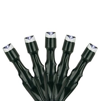 Northlight 870-Count Pure White LED Solar Power Mini Christmas Light Set