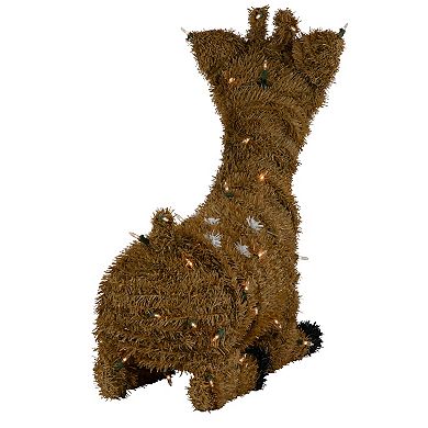 Northlight Light-Up Fawn Reindeer Outdoor Christmas Decoration