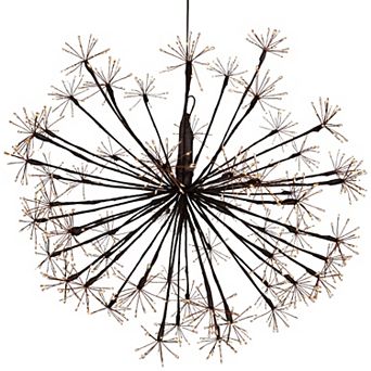 Northlight 20 in LED Brown Christmas Ball Decoration