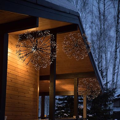 Northlight 20-in. LED Brown Christmas Ball Decoration