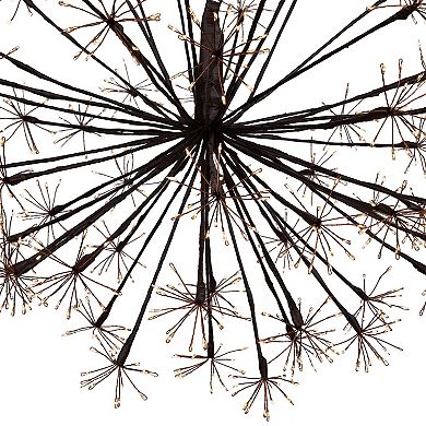 Northlight 20-in. LED Brown Christmas Ball Decoration