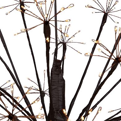 Northlight 20-in. LED Brown Christmas Ball Decoration