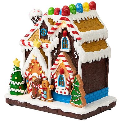 Northlight 7-in. LED Gingerbread Christmas Candy House Village Display