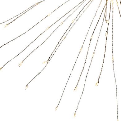 Northlight 20-in. LED Firework Silver Branch Christmas Decoration