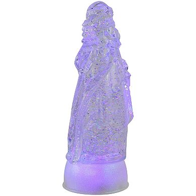 Northlight 10-in. LED Color Changing Acrylic Santa Claus Christmas Decoration