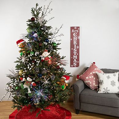 Northlight 20-in. LED Firework Silver Branch Christmas Decoration