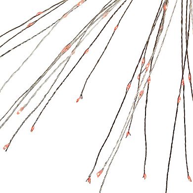 Northlight 20-in. LED Firework Silver Branch Christmas Decoration