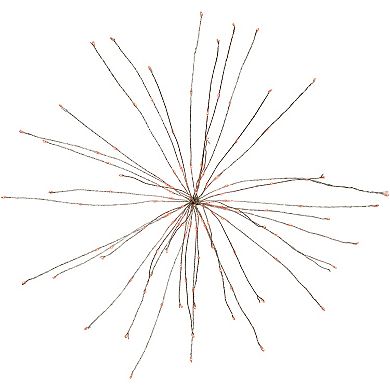 Northlight 20-in. LED Firework Silver Branch Christmas Decoration
