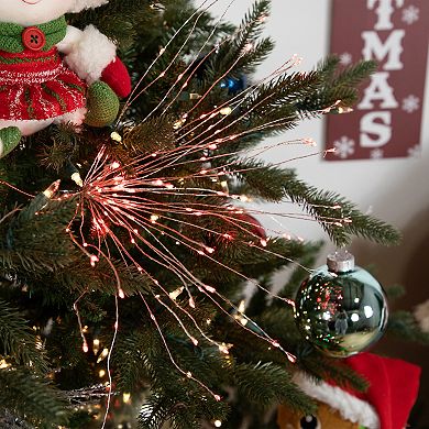 Northlight 20-in. LED Firework Silver Branch Christmas Decoration