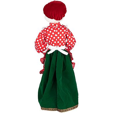 Northlight 24-in. Animated & Musical Mrs. Claus with Gingerbread Cookie Christmas Figure