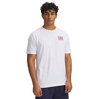 Men's Under Armour Freedom Left Chest Short Sleeve Tee