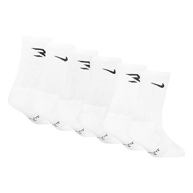 Boys Nike 3BRAND by Russell Wilson Dri-FIT Socks 6-Pack