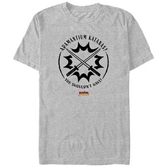 Big & Tall Marvel Deadpool & Wolverine Adamantium Katanas? Graphic Tee