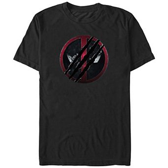 Big & Tall Marvel Deadpool & Wolverine Clawed Emblem Graphic Tee
