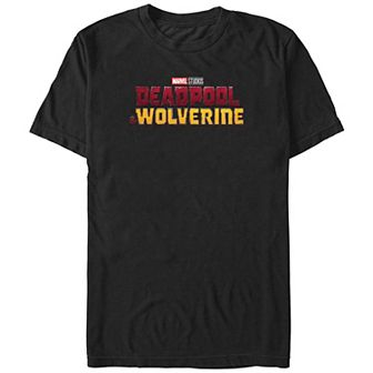 Big & Tall Marvel Deadpool & Wolverine Logo Graphic Tee