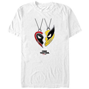 Big & Tall Marvel Deadpool & Wolverine Best Friends Charms Graphic Tee