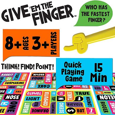 University Games Give 'em the Finger Game